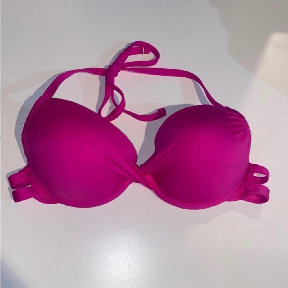 Mossimo Supply Co. Pink Push Up Bikini Top